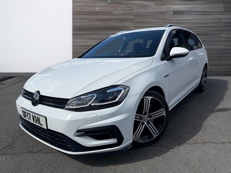 Volkswagen Golf 2.0 Tsi Bluemotion Tech R Estate Dsg 4M DF17KHL White #3