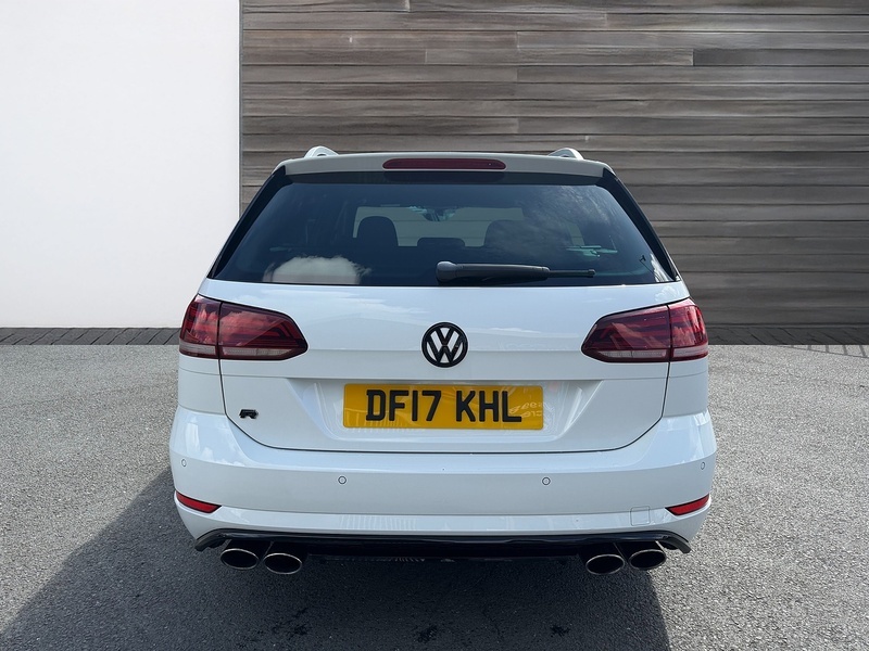 Volkswagen Golf 2.0 Tsi Bluemotion Tech R Estate Dsg 4M DF17KHL White #6
