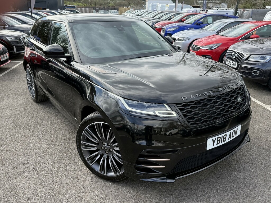 Land Rover Range Rover Velar 2.0 D240 R-dynamic S Ulez YB18AOK Black #3