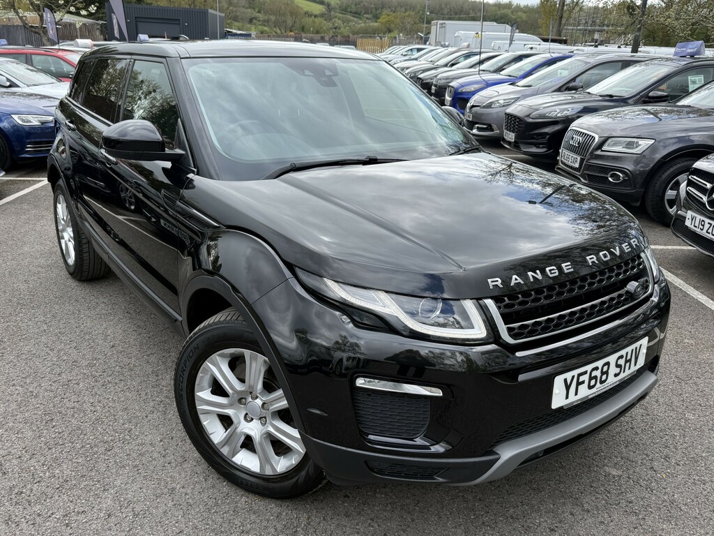 Land Rover Range Rover Evoque 2.0 Td4 Se Tech Ulez YF68SHV Black #3