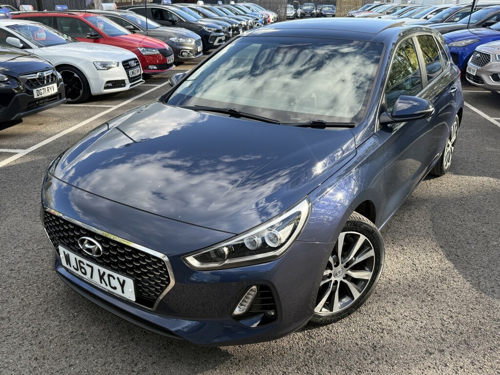 Hyundai I30 1.4 I30 Prem Se 1.4T 140Ps Ulez 5 Do Blue #4