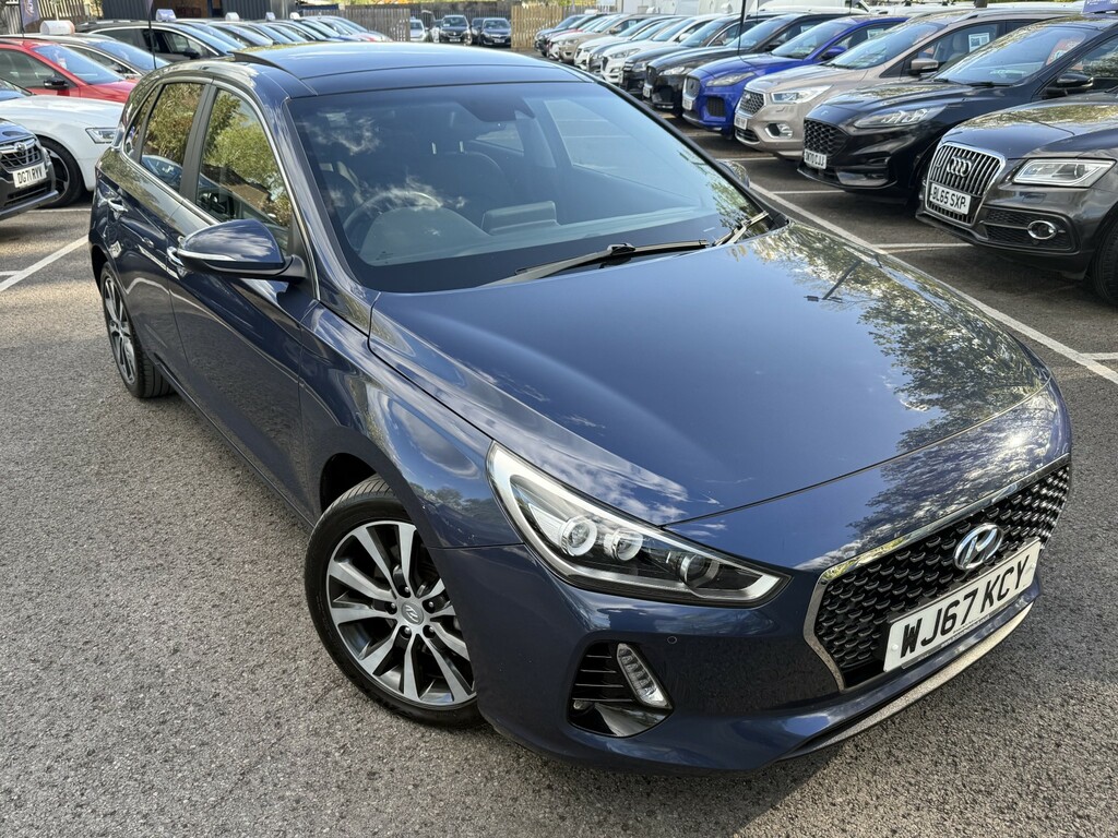 Hyundai I30 1.4 I30 Prem Se 1.4T 140Ps Ulez 5 Do Blue #3
