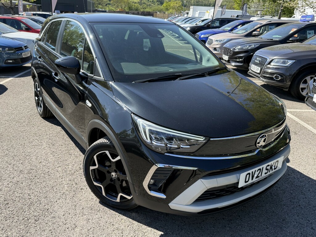 Vauxhall Crossland 1.2 Turbo Elite Ulez OV21SKO Black #3