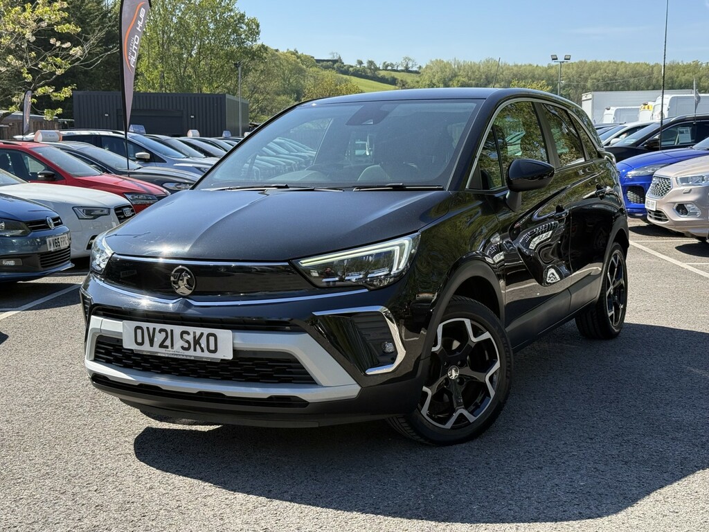 Vauxhall Crossland 1.2 Turbo Elite Ulez OV21SKO Black #2