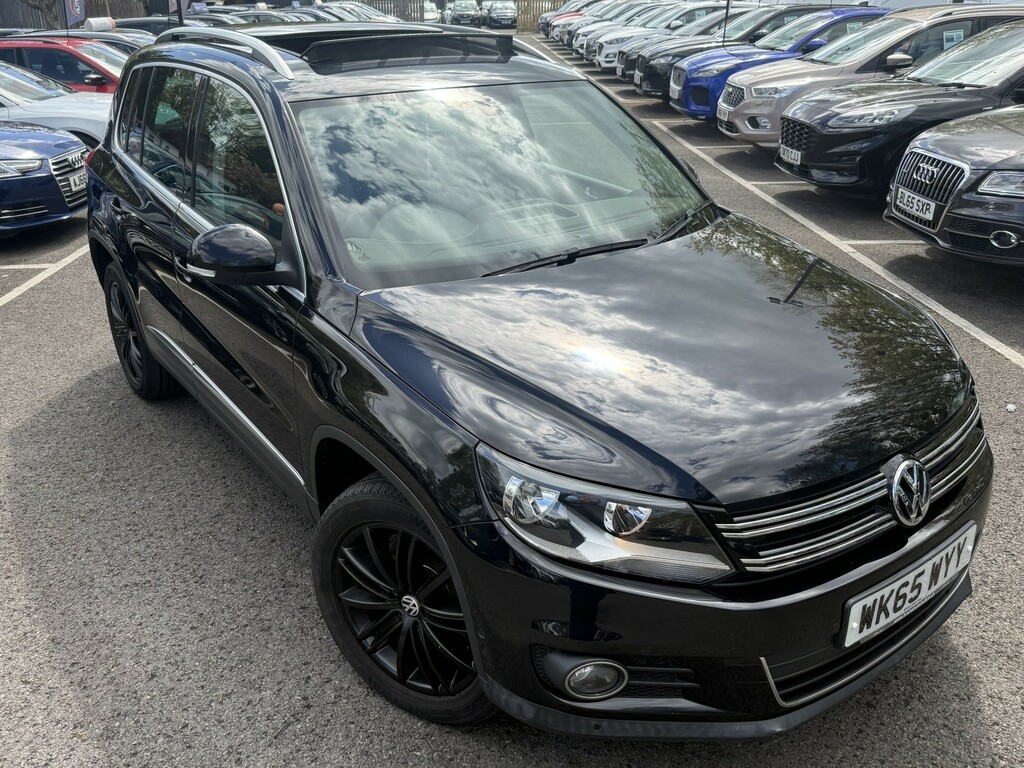 Volkswagen Tiguan 2.0 Tdi Bluemotion Tech Match Edition Ulez WK65WYY Black #3