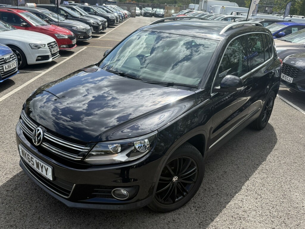 Volkswagen Tiguan 2.0 Tdi Bluemotion Tech Match Edition Ulez WK65WYY Black #4