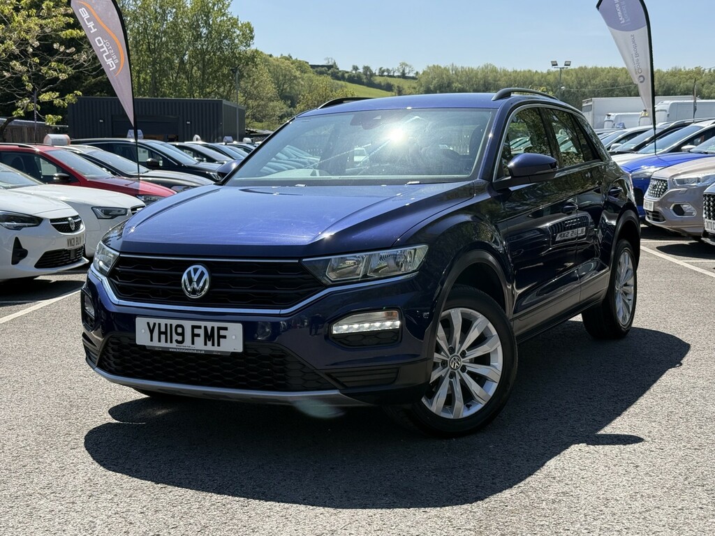 Volkswagen T-Roc 1.6 Tdi Se Ulez YH19FMF Blue #2