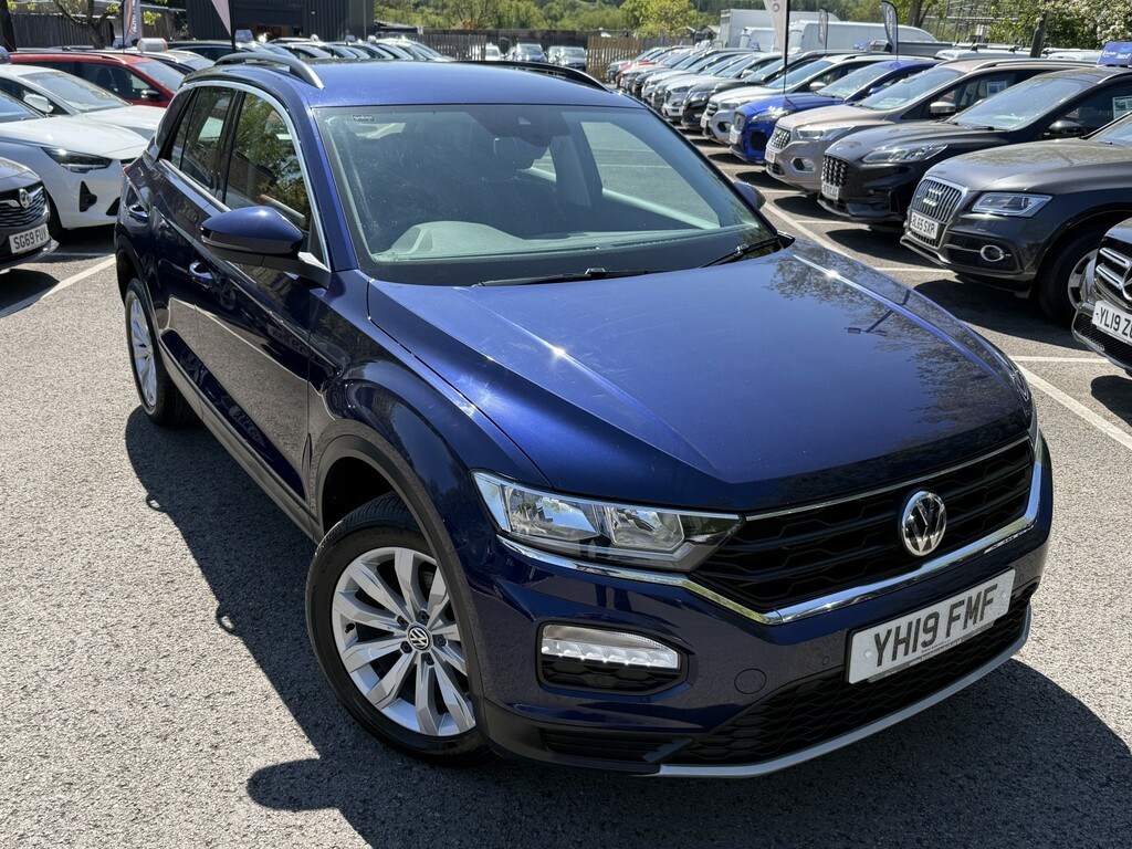 Volkswagen T-Roc 1.6 Tdi Se Ulez YH19FMF Blue #3