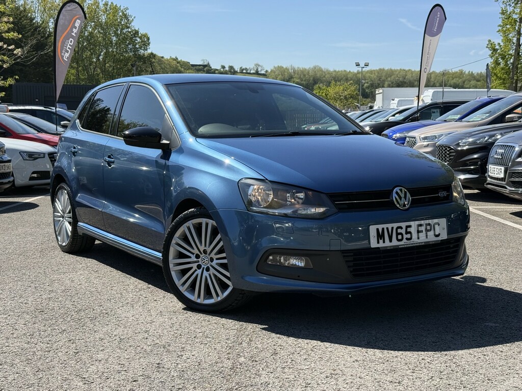 Volkswagen Polo 1.4 Tsi Bluemotion Tech Act Bluegt Ulez Man Blue