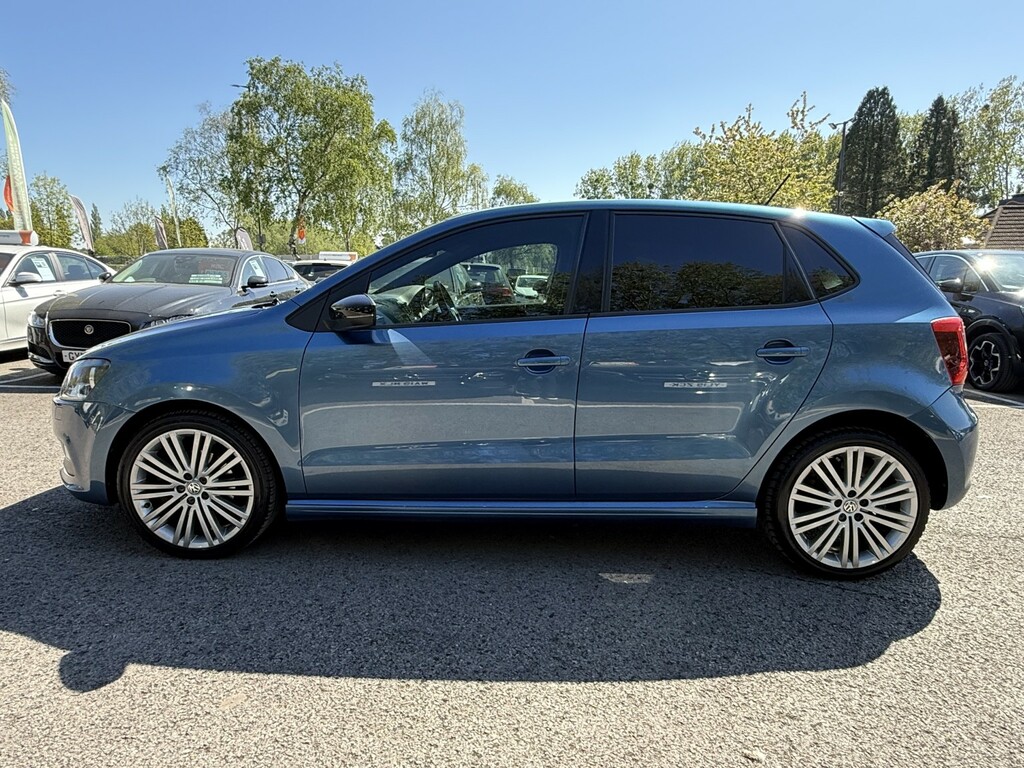 Volkswagen Polo 1.4 Tsi Bluemotion Tech Act Bluegt Ulez Man Blue #6
