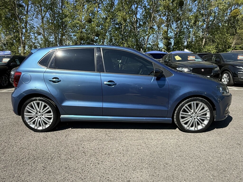 Volkswagen Polo 1.4 Tsi Bluemotion Tech Act Bluegt Ulez Man Blue #5