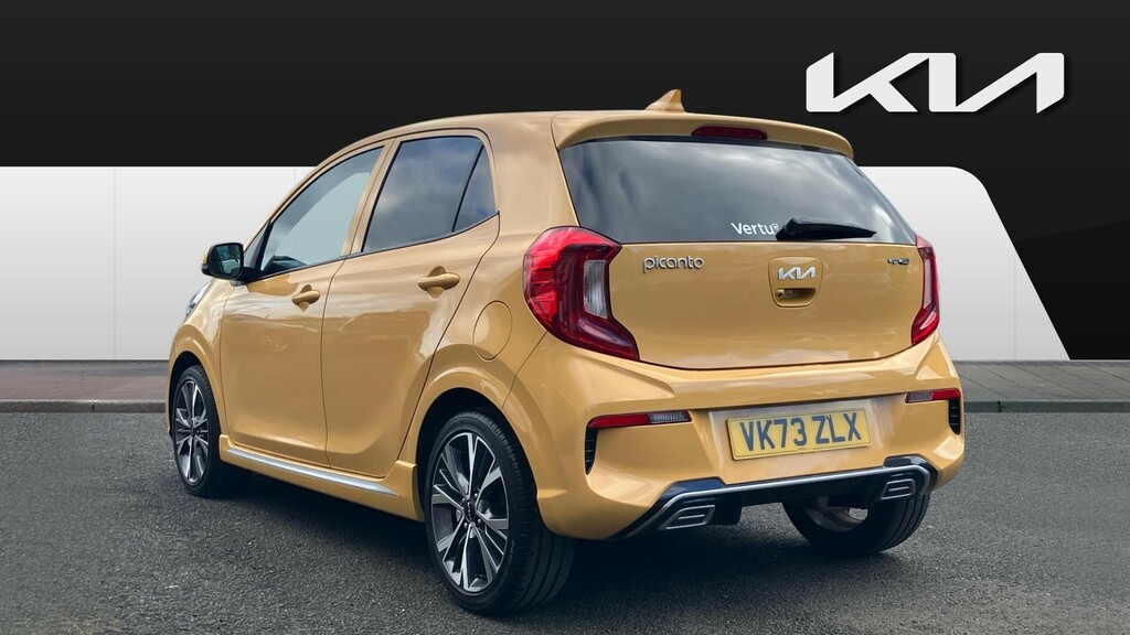 Kia Picanto Gt-line VK73ZLX Yellow #2