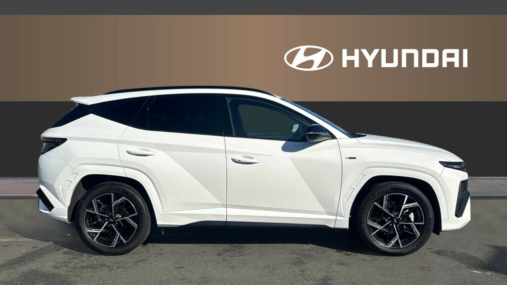 Hyundai Tucson N Line White #3
