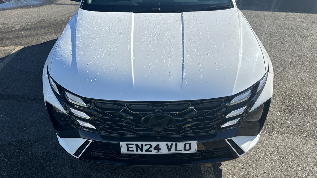 Hyundai Tucson N Line White #6