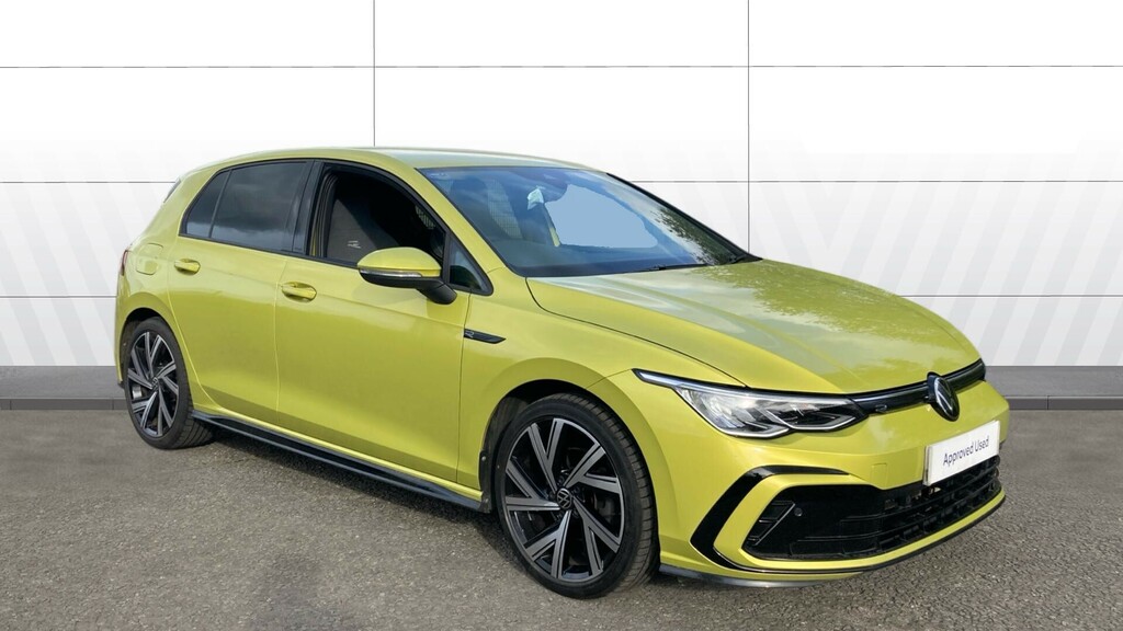 Volkswagen Golf R-line Yellow