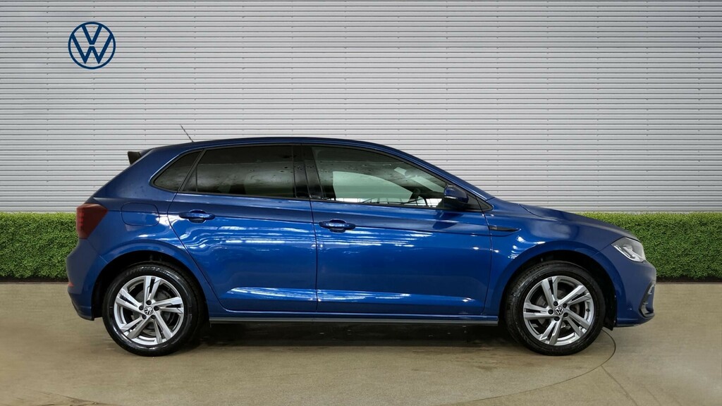 Volkswagen Polo R-line VE72KTA Blue #4