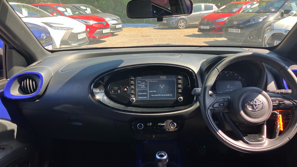 Toyota Aygo X Edge Blue #6