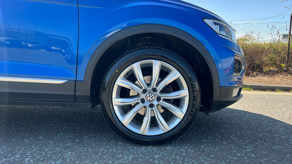 Volkswagen T-Roc Sel VA69EGJ Blue #5