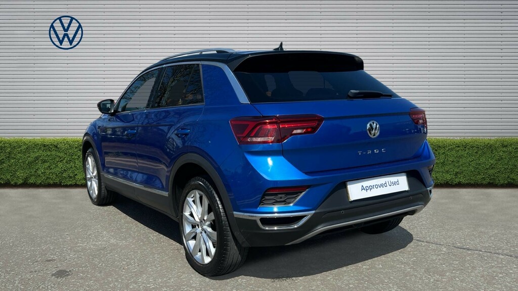 Volkswagen T-Roc Sel VA69EGJ Blue #3