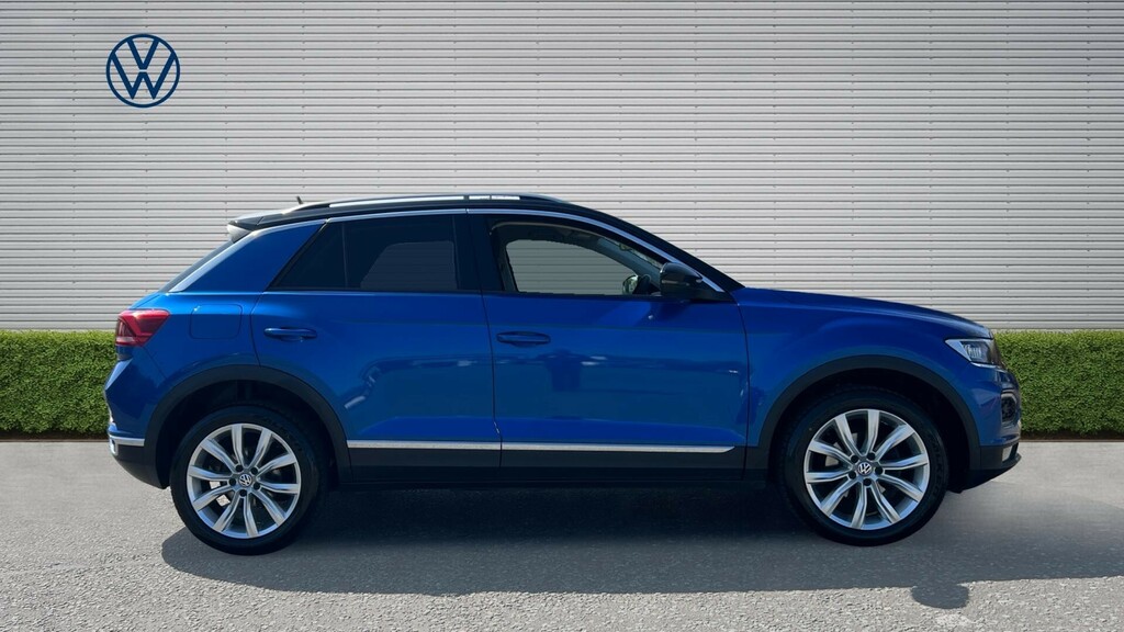 Volkswagen T-Roc Sel VA69EGJ Blue #4