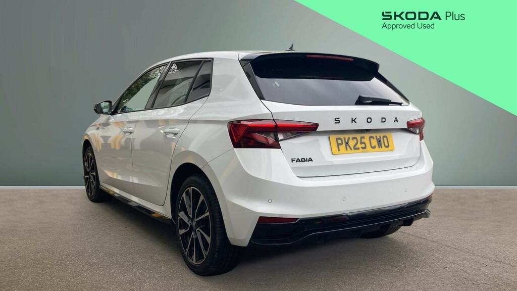 Skoda Fabia Monte Carlo Edition PK25CWO White #3