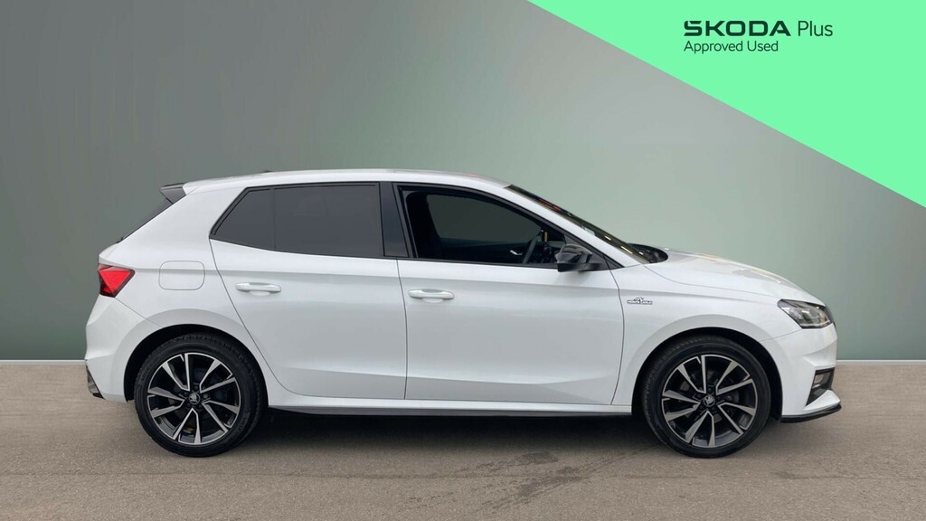 Skoda Fabia Monte Carlo Edition PK25CWO White #4