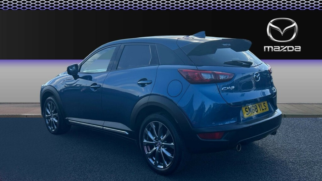Mazda CX-3 Sport Black SM68YLS Blue #2