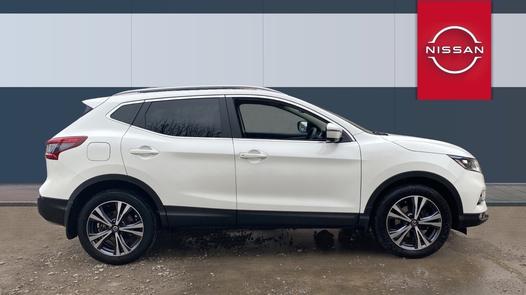 Nissan Qashqai N-connecta YD68FGE White #5