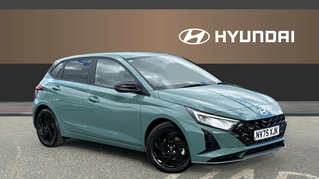 Hyundai I20 Black Line Green
