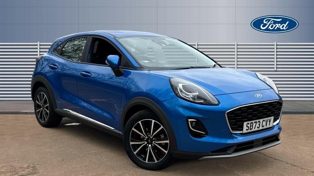 Ford Puma Titanium Blue