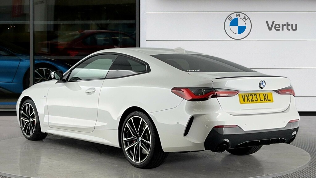 BMW 4 Series Gran Coupe M Sport VX23LXL White #2