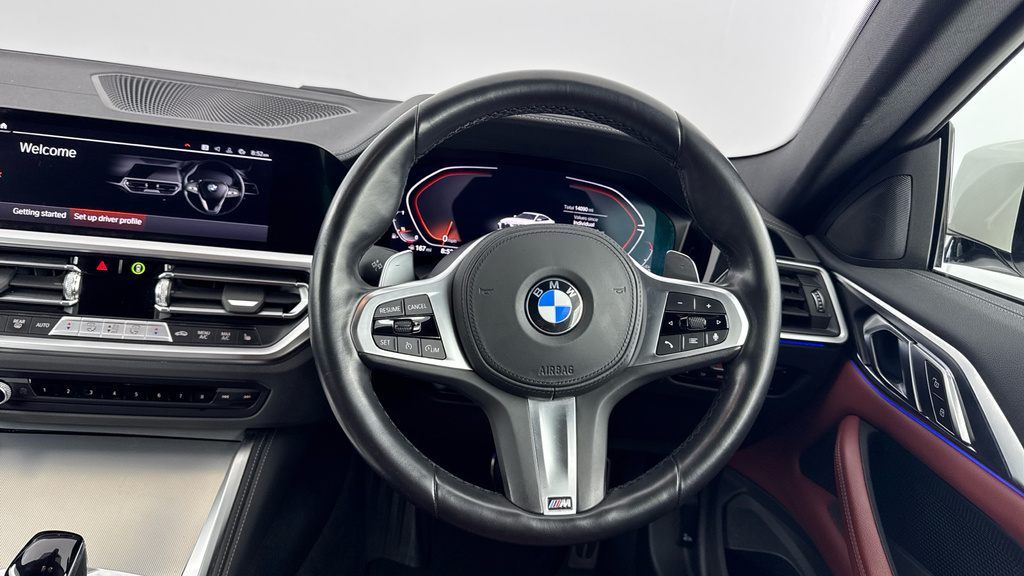 BMW 4 Series Gran Coupe M Sport VX23LXL White #5