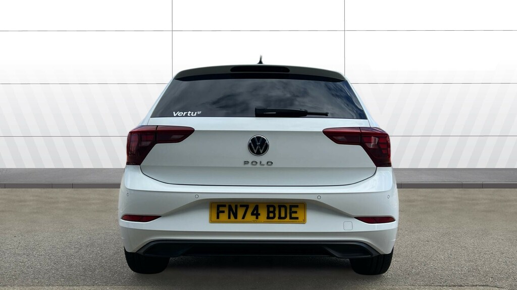 Volkswagen Polo Match White #6