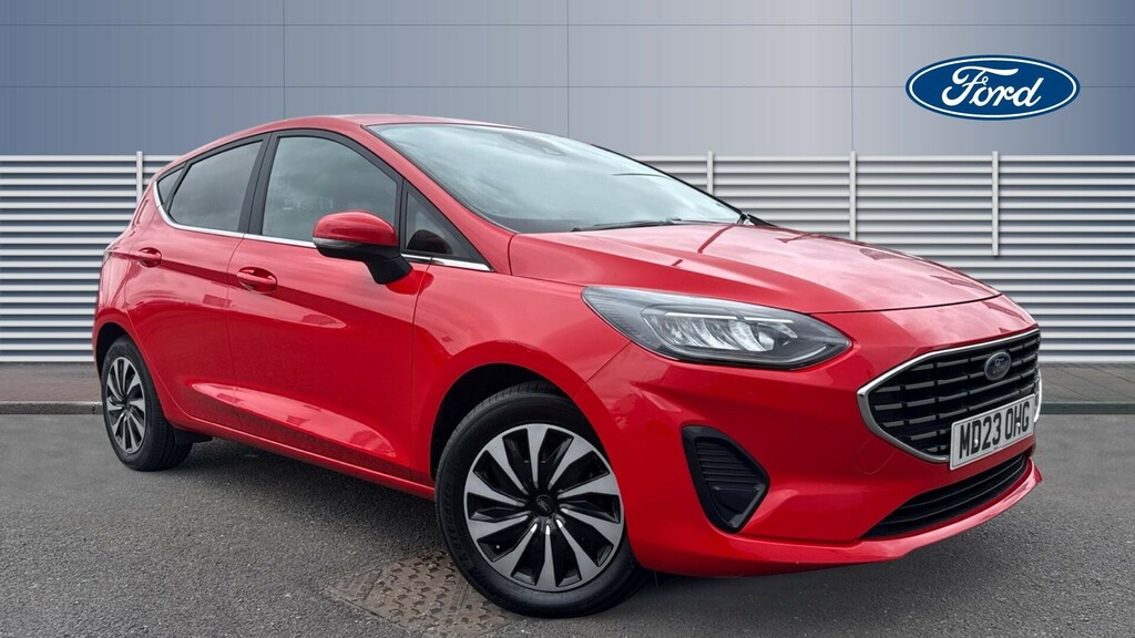 Ford Fiesta Titanium MD23OHG Red