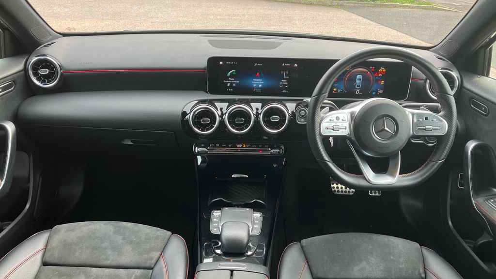 Mercedes-Benz A Class Amg Line LK20OLG White #4