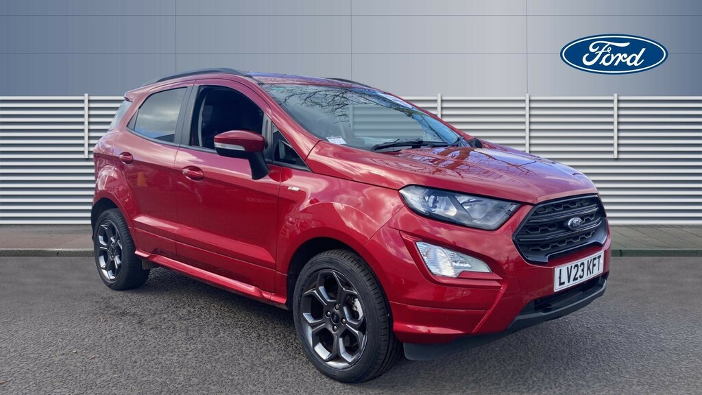 Ford Ecosport St-line Red