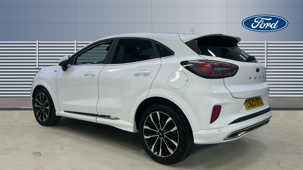Ford Puma St-line Vignale CN23UTZ White #2