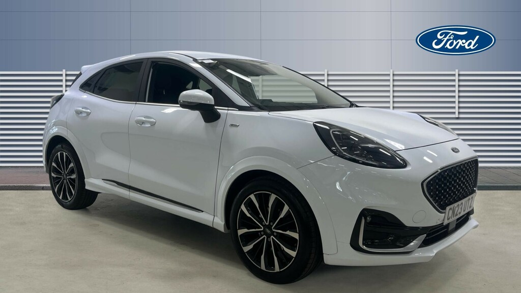 Ford Puma St-line Vignale White