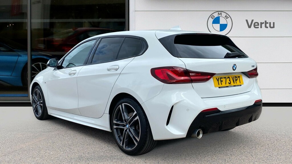 BMW 1 Series M Sport YF73VPT White #2