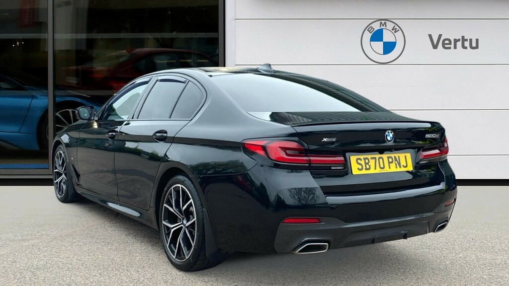 BMW 5 Series M Sport Black #2