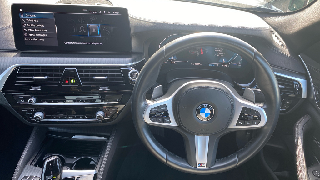 BMW 5 Series M Sport Black #5