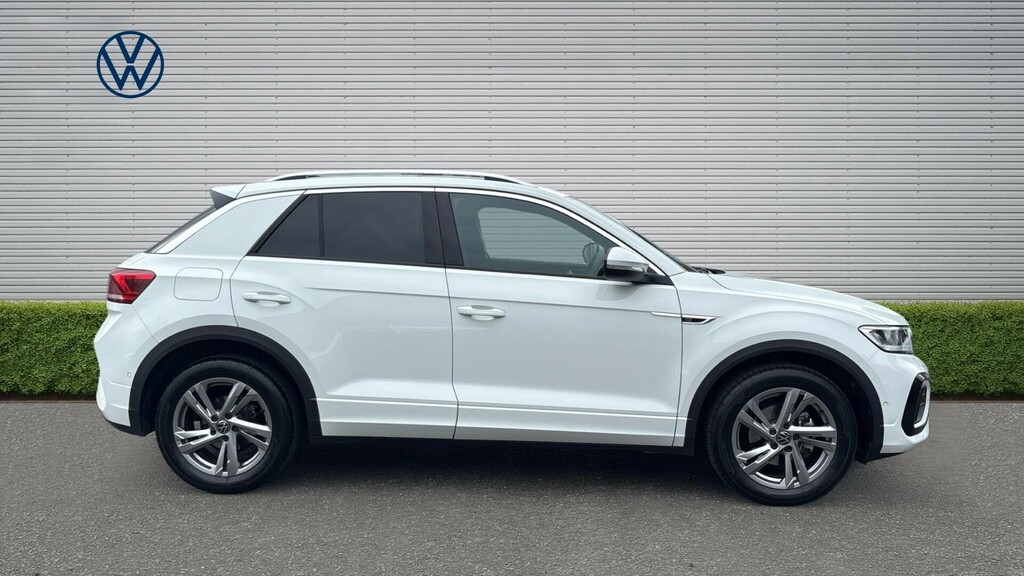 Volkswagen T-Roc R-line DC25WKJ White #4