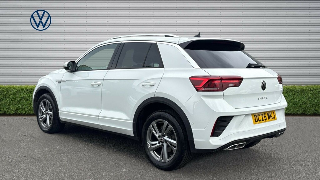 Volkswagen T-Roc R-line DC25WKJ White #3