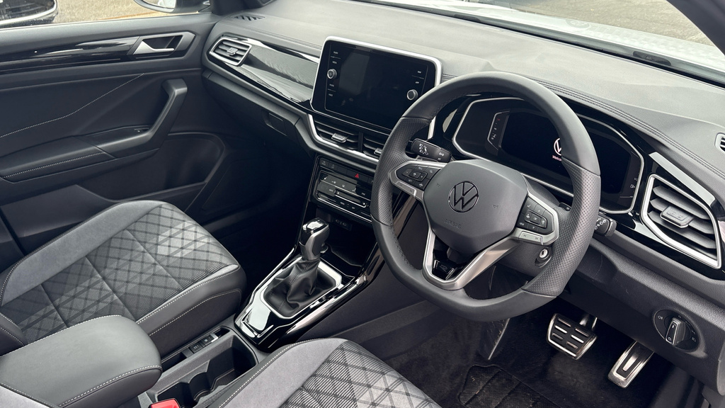 Volkswagen T-Roc R-line DC25WKJ White #6