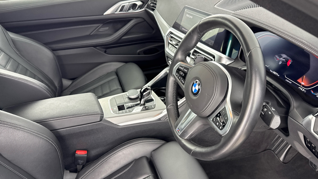 BMW 4 Series Gran Coupe M Sport NL72MBV Blue #6