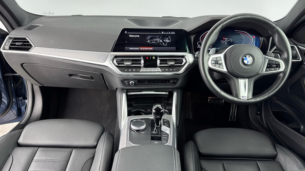 BMW 4 Series Gran Coupe M Sport NL72MBV Blue #4