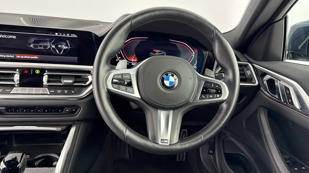BMW 4 Series Gran Coupe M Sport NL72MBV Blue #5