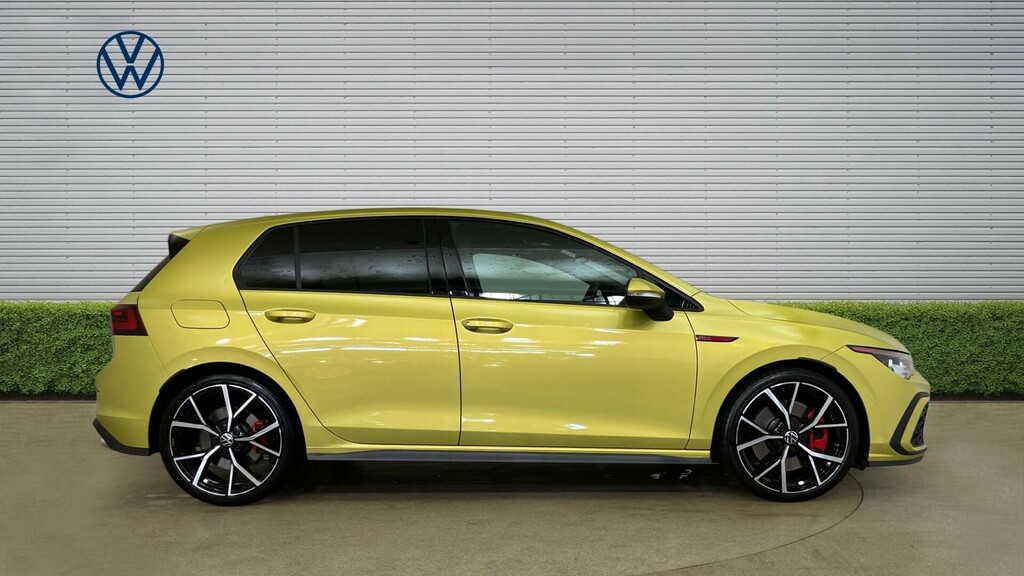 Volkswagen Golf Gti Yellow #4