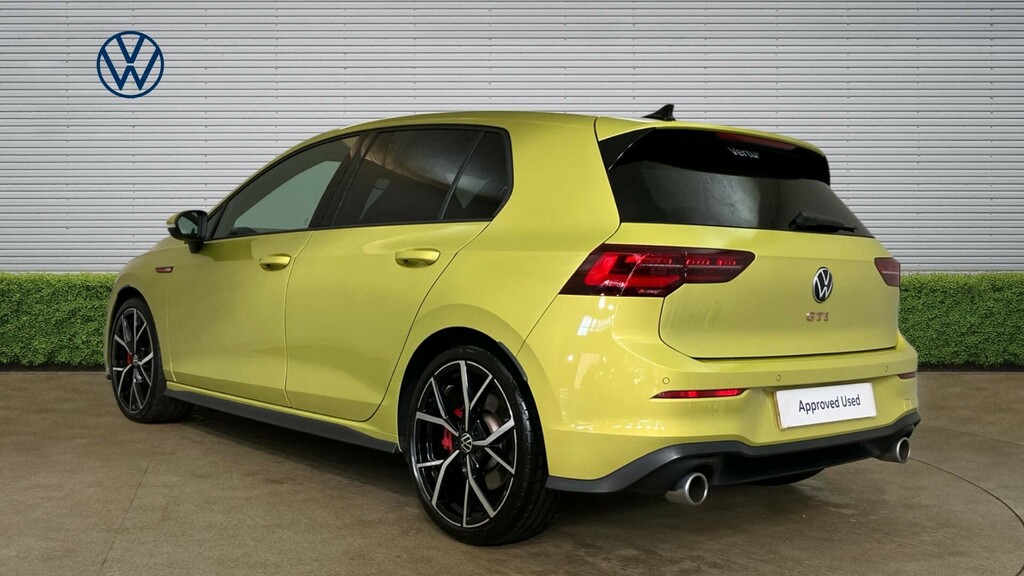 Volkswagen Golf Gti Yellow #3