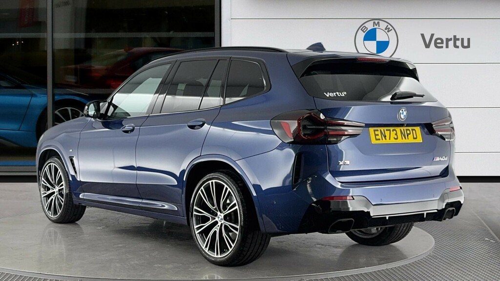 BMW X3 M40d EN73NPD Blue #2
